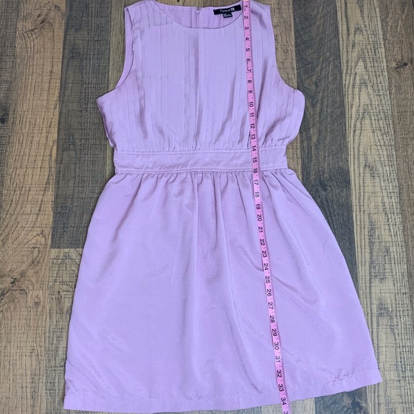 Forever 21 Lilac Purple Mini Dress Sz Small - Picture 6 of 10